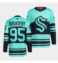 Men Seattle Kraken 95 Andre Burakovsky Ice Blue 2022 23 Reverse Retro Stitched Jersey Men Seattle Kraken 95 Andre Burakovsky Ice Blue 2022 23 Reverse Retro Stitched Jersey