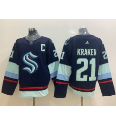 Seattle Kraken 21 Kraken Navy Adidas Jersey Seattle Kraken 21 Kraken Navy Adidas Jersey
