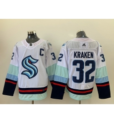 Seattle Kraken 32 Kraken White Adidas Jersey Seattle Kraken 32 Kraken White Adidas Jersey