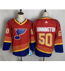 Blues 50 Jordan Binnington Red 2020 21 Reverse Retro Adidas Jersey Blues 50 Jordan Binnington Red 2020 21 Reverse Retro Adidas Jersey