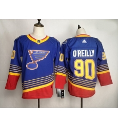 Blues 90 Ryan O 27Reilly Blue Adidas Jersey Blues 90 Ryan O 27Reilly Blue Adidas Jersey