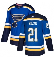 Men Authentic St Louis Blues 21 Tyler Bozak Blue Home Official Adidas Jersey Men Authentic St Louis Blues 21 Tyler Bozak Blue Home Official Adidas Jersey