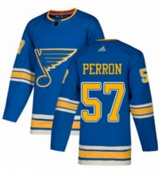 Mens Adidas St Louis Blues 57 David Perron Authentic Navy Blue Alternate NHL Jersey Mens Adidas St Louis Blues 57 David Perron Authentic Navy Blue Alternate NHL Jersey