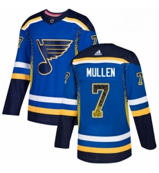 Mens Adidas St Louis Blues 7 Joe Mullen Authentic Blue Drift Fashion NHL Jersey Mens Adidas St Louis Blues 7 Joe Mullen Authentic Blue Drift Fashion NHL Jersey