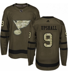 Mens Adidas St Louis Blues 9 Scottie Upshall Authentic Green Salute to Service NHL Jersey Mens Adidas St Louis Blues 9 Scottie Upshall Authentic Green Salute to Service NHL Jersey