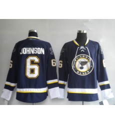 St. Louis Blues 6 JOHNSON Third Jersey St. Louis Blues 6 JOHNSON Third Jersey