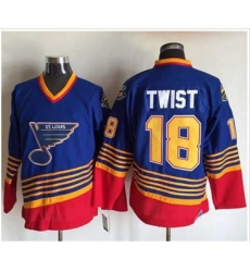 St.Louis Blues #18 Tony Twist Light Blue Red CCM Throwback Stitched NHL Jersey St.Louis Blues #18 Tony Twist Light Blue Red CCM Throwback Stitched NHL Jersey
