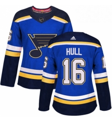 Womens Adidas St Louis Blues 16 Brett Hull Premier Royal Blue Home NHL Jersey Womens Adidas St Louis Blues 16 Brett Hull Premier Royal Blue Home NHL Jersey