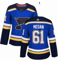 Womens Adidas St Louis Blues 61 Wade Megan Premier Royal Blue Home NHL Jersey Womens Adidas St Louis Blues 61 Wade Megan Premier Royal Blue Home NHL Jersey