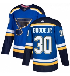 Youth Adidas St Louis Blues 30 Martin Brodeur Authentic Royal Blue Home NHL Jersey Youth Adidas St Louis Blues 30 Martin Brodeur Authentic Royal Blue Home NHL Jersey