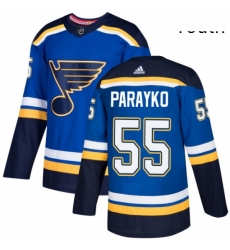 Youth Adidas St Louis Blues 55 Colton Parayko Premier Royal Blue Home NHL Jersey Youth Adidas St Louis Blues 55 Colton Parayko Premier Royal Blue Home NHL Jersey