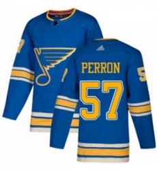 Youth Adidas St Louis Blues 57 David Perron Authentic Navy Blue Alternate NHL Jersey Youth Adidas St Louis Blues 57 David Perron Authentic Navy Blue Alternate NHL Jersey