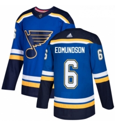 Youth Adidas St Louis Blues 6 Joel Edmundson Premier Royal Blue Home NHL Jersey Youth Adidas St Louis Blues 6 Joel Edmundson Premier Royal Blue Home NHL Jersey
