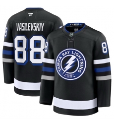 Men Tampa Bay Lightning Active Player Custom Black 2024 25 Alternate Stitched Hockey Jersey Men Tampa Bay Lightning Active Player Custom Black 2024 25 Alternate Stitched Hockey Jersey