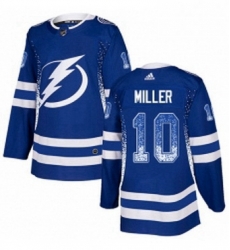 Mens Adidas Tampa Bay Lightning 10 JT Miller Authentic Blue Drift Fashion NHL Jersey Mens Adidas Tampa Bay Lightning 10 JT Miller Authentic Blue Drift Fashion NHL Jersey