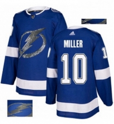 Mens Adidas Tampa Bay Lightning 10 JT Miller Authentic Royal Blue Fashion Gold NHL Jersey Mens Adidas Tampa Bay Lightning 10 JT Miller Authentic Royal Blue Fashion Gold NHL Jersey