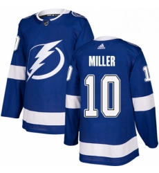 Mens Adidas Tampa Bay Lightning 10 JT Miller Authentic Royal Blue Home NHL Jerse Mens Adidas Tampa Bay Lightning 10 JT Miller Authentic Royal Blue Home NHL Jerse