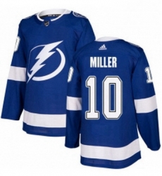 Mens Adidas Tampa Bay Lightning 10 JT Miller Authentic Royal Blue Home NHL Jersey Mens Adidas Tampa Bay Lightning 10 JT Miller Authentic Royal Blue Home NHL Jersey