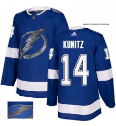 Mens Adidas Tampa Bay Lightning 14 Chris Kunitz Authentic Royal Blue Fashion Gold NHL Jersey Mens Adidas Tampa Bay Lightning 14 Chris Kunitz Authentic Royal Blue Fashion Gold NHL Jersey