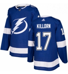 Mens Adidas Tampa Bay Lightning 17 Alex Killorn Premier Royal Blue Home NHL Jersey Mens Adidas Tampa Bay Lightning 17 Alex Killorn Premier Royal Blue Home NHL Jersey