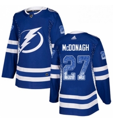 Mens Adidas Tampa Bay Lightning 27 Ryan McDonagh Authentic Blue Drift Fashion NHL Jersey Mens Adidas Tampa Bay Lightning 27 Ryan McDonagh Authentic Blue Drift Fashion NHL Jersey