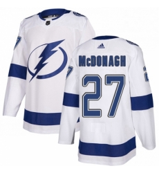 Mens Adidas Tampa Bay Lightning 27 Ryan McDonagh Authentic White Away NHL Jersey Mens Adidas Tampa Bay Lightning 27 Ryan McDonagh Authentic White Away NHL Jersey