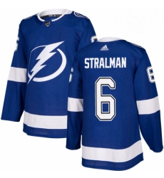 Mens Adidas Tampa Bay Lightning 6 Anton Stralman Authentic Royal Blue Home NHL Jersey Mens Adidas Tampa Bay Lightning 6 Anton Stralman Authentic Royal Blue Home NHL Jersey
