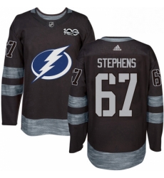 Mens Adidas Tampa Bay Lightning 67 Mitchell Stephens Authentic Black 1917 2017 100th Anniversary NHL Jersey Mens Adidas Tampa Bay Lightning 67 Mitchell Stephens Authentic Black 1917 2017 100th Anniversary NHL Jersey