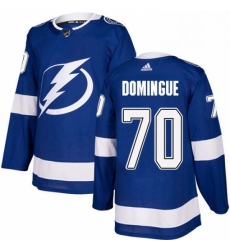 Mens Adidas Tampa Bay Lightning 70 Louis Domingue Authentic Royal Blue Home NHL Jerse Mens Adidas Tampa Bay Lightning 70 Louis Domingue Authentic Royal Blue Home NHL Jerse