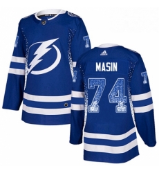 Mens Adidas Tampa Bay Lightning 74 Dominik Masin Authentic Blue Drift Fashion NHL Jersey Mens Adidas Tampa Bay Lightning 74 Dominik Masin Authentic Blue Drift Fashion NHL Jersey
