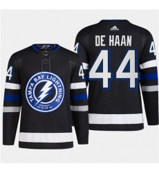 Men's Tampa Bay Lightning #44 Calvin de Haan Black 2024 Stadium Series Stitched Jersey Men's Tampa Bay Lightning #44 Calvin de Haan Black 2024 Stadium Series Stitched Jersey