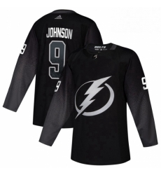 Mens Tampa Bay Lightning 9 Tyler Johnson adidas Alternate Authentic Player Jersey Black Mens Tampa Bay Lightning 9 Tyler Johnson adidas Alternate Authentic Player Jersey Black