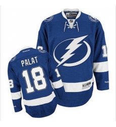 Tampa Bay Lightning #18 Ondrej Palat Blue Stitched NHL Jersey Tampa Bay Lightning #18 Ondrej Palat Blue Stitched NHL Jersey
