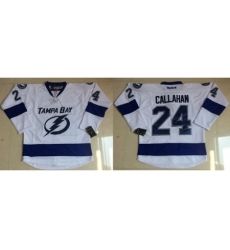 Tampa Bay Lightning #24 Ryan Callahan White Stitched NHL Jersey Tampa Bay Lightning #24 Ryan Callahan White Stitched NHL Jersey