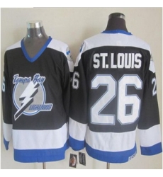 Tampa Bay Lightning #26 Martin St. Louis Black CCM Throwback Stitched NHL Jersey Tampa Bay Lightning #26 Martin St. Louis Black CCM Throwback Stitched NHL Jersey