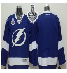 Tampa Bay Lightning Blank Blue 2015 Stanley Cup Stitched NHL Jersey Tampa Bay Lightning Blank Blue 2015 Stanley Cup Stitched NHL Jersey