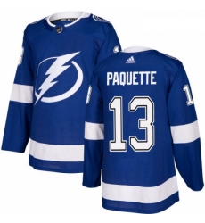 Youth Adidas Tampa Bay Lightning 13 Cedric Paquette Authentic Royal Blue Home NHL Jersey Youth Adidas Tampa Bay Lightning 13 Cedric Paquette Authentic Royal Blue Home NHL Jersey