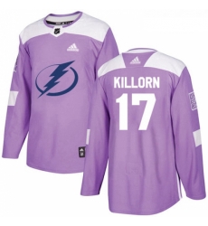 Youth Adidas Tampa Bay Lightning 17 Alex Killorn Authentic Purple Fights Cancer Practice NHL Jersey Youth Adidas Tampa Bay Lightning 17 Alex Killorn Authentic Purple Fights Cancer Practice NHL Jersey