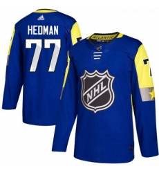 Youth Adidas Tampa Bay Lightning 77 Victor Hedman Authentic Royal Blue 2018 All Star Atlantic Division NHL Jersey Youth Adidas Tampa Bay Lightning 77 Victor Hedman Authentic Royal Blue 2018 All Star Atlantic Division NHL Jersey