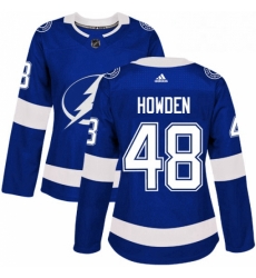Womens Adidas Tampa Bay Lightning 48 Brett Howden Authentic Royal Blue Home NHL Jersey Womens Adidas Tampa Bay Lightning 48 Brett Howden Authentic Royal Blue Home NHL Jersey