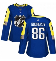 Womens Adidas Tampa Bay Lightning 86 Nikita Kucherov Authentic Royal Blue 2018 All Star Atlantic Division NHL Jersey Womens Adidas Tampa Bay Lightning 86 Nikita Kucherov Authentic Royal Blue 2018 All Star Atlantic Division NHL Jersey