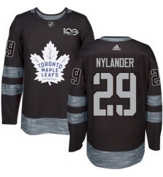 Maple Leafs #29 William Nylander Black 1917 2017 100th Anniversary Stitched NHL Jersey Maple Leafs #29 William Nylander Black 1917 2017 100th Anniversary Stitched NHL Jersey