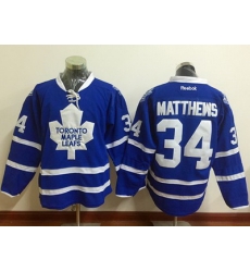 Maple Leafs #34 Auston Matthews Blue Home Stitched NHL Jersey Maple Leafs #34 Auston Matthews Blue Home Stitched NHL Jersey