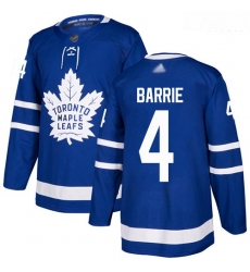 Maple Leafs #4 Tyson Barrie Blue Home Authentic Stitched Hockey Jersey Maple Leafs #4 Tyson Barrie Blue Home Authentic Stitched Hockey Jersey