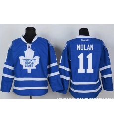 Men Toronto Maple Leafs 11 Owen Nolan Reebok Blue Stitched NHL Jersey Men Toronto Maple Leafs 11 Owen Nolan Reebok Blue Stitched NHL Jersey
