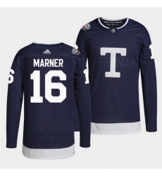 Men Toronto Maple Leafs 16 Mitchell Marner 2022 Heritage Classic Navy Stitched jersey Men Toronto Maple Leafs 16 Mitchell Marner 2022 Heritage Classic Navy Stitched jersey