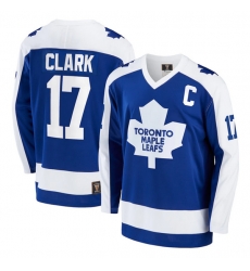 Men Toronto Maple Leafs 17 Wendel Clark Blue Stitched Jersey Men Toronto Maple Leafs 17 Wendel Clark Blue Stitched Jersey
