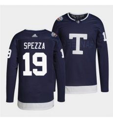 Men Toronto Maple Leafs 19 Jason Spezza 2022 Heritage Classic Navy Stitched jersey Men Toronto Maple Leafs 19 Jason Spezza 2022 Heritage Classic Navy Stitched jersey