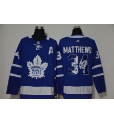 Men Toronto Maple Leafs 34 Auston Matthews Blue Adidas Fashion Jersey Men Toronto Maple Leafs 34 Auston Matthews Blue Adidas Fashion Jersey