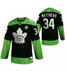 Men Toronto Maple Leafs 34 Auston Matthews Green 2020 Adidas Jersey Men Toronto Maple Leafs 34 Auston Matthews Green 2020 Adidas Jersey